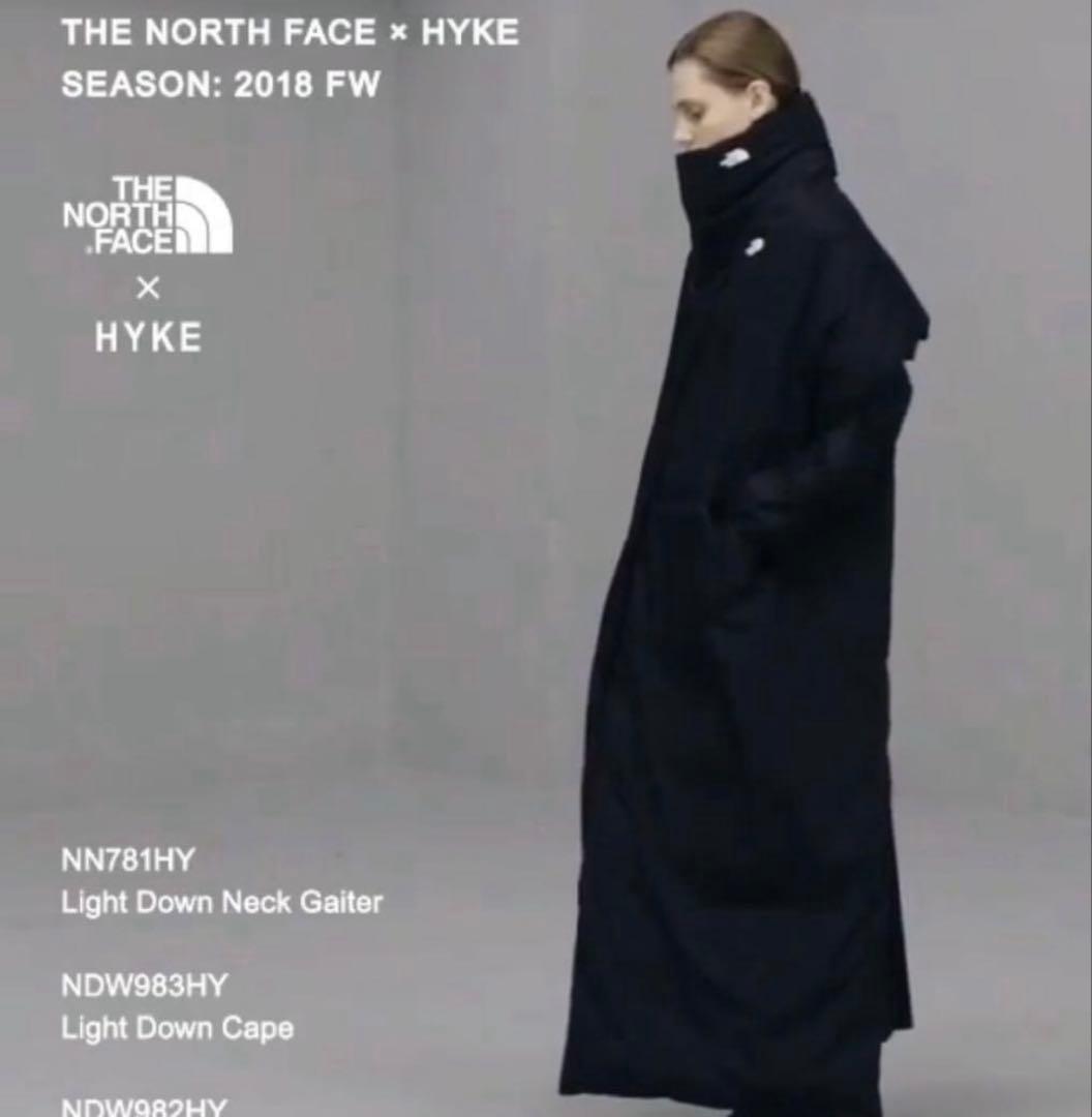 ノースフェイスハイク　ダウンケープコート　ネイビー