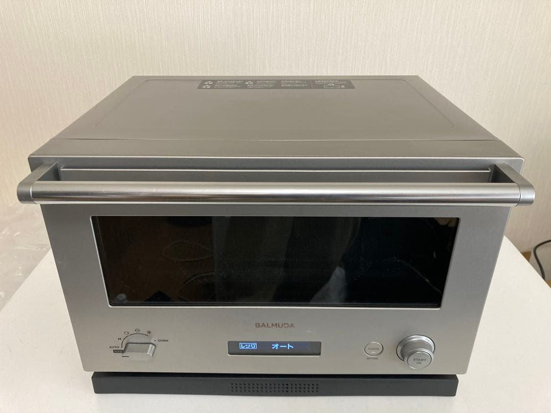 【ジャンク品】 BALMUDA オーブンレンジ シルバー2021年製
