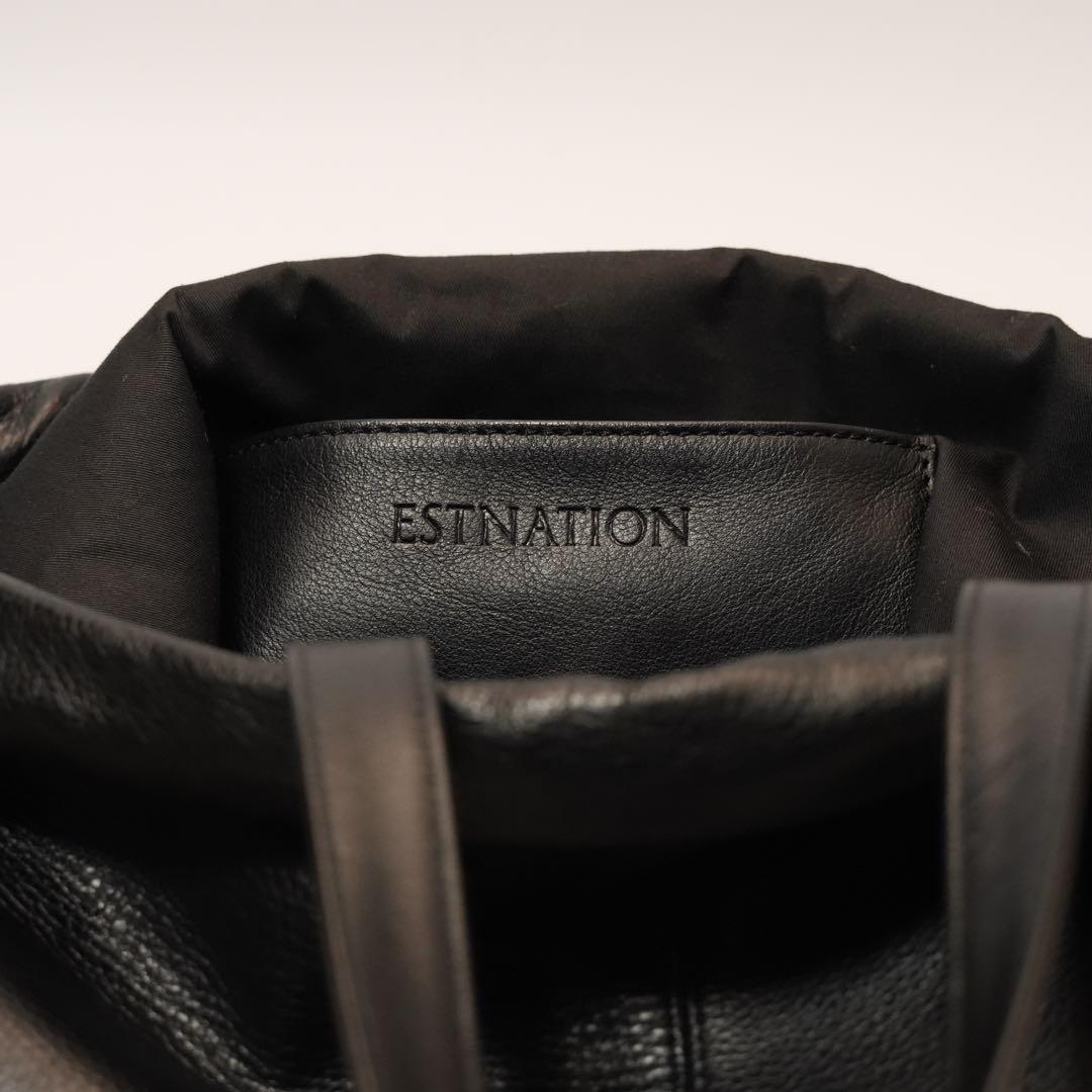 エストネーション　レザーヘルメットバッグ　25ss