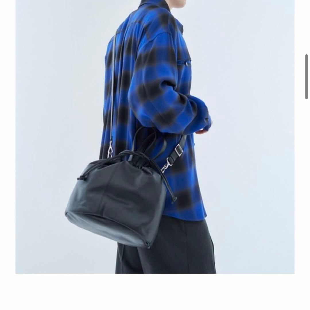 エストネーション　レザーヘルメットバッグ　25ss