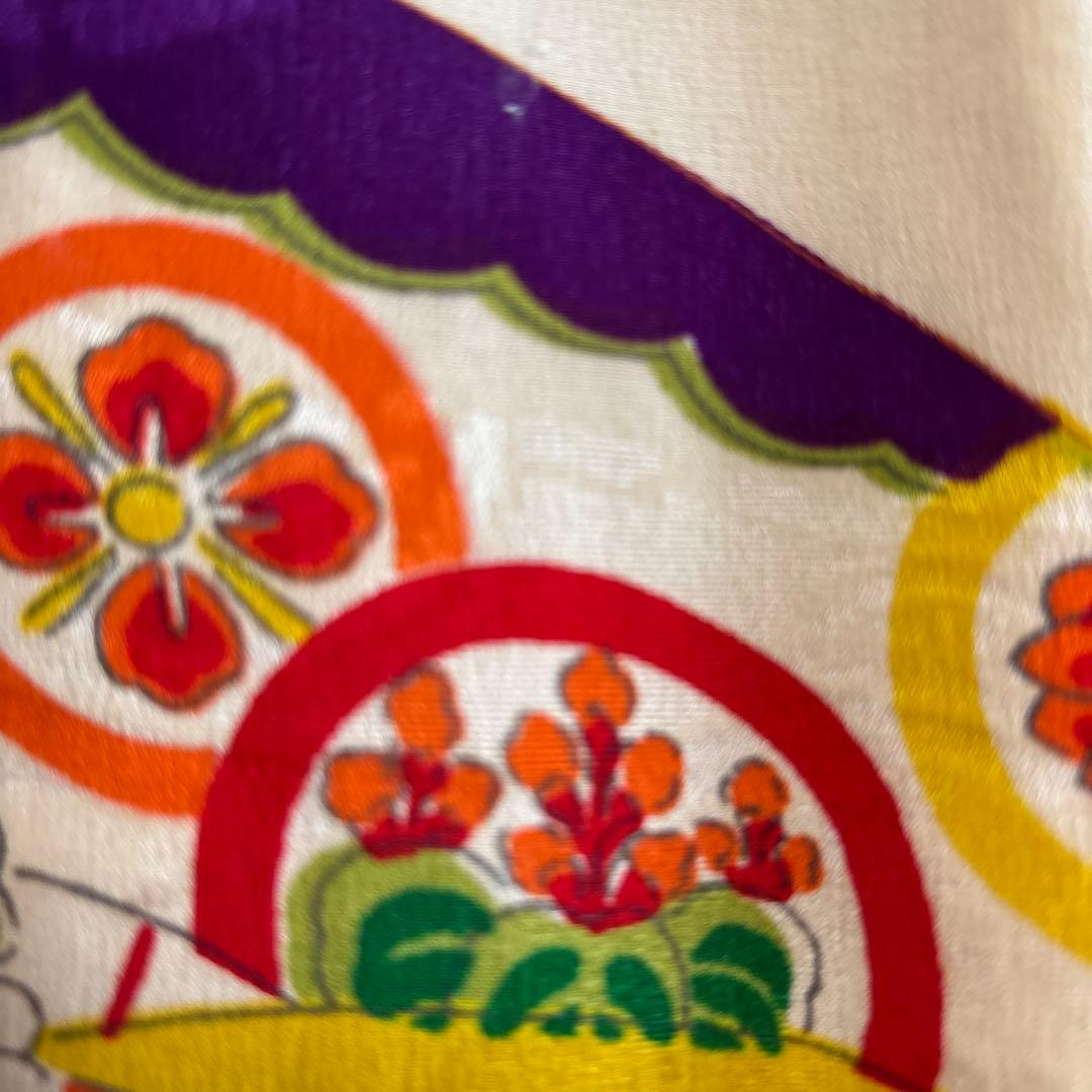 みさです。アンティーク　正絹七五三着物