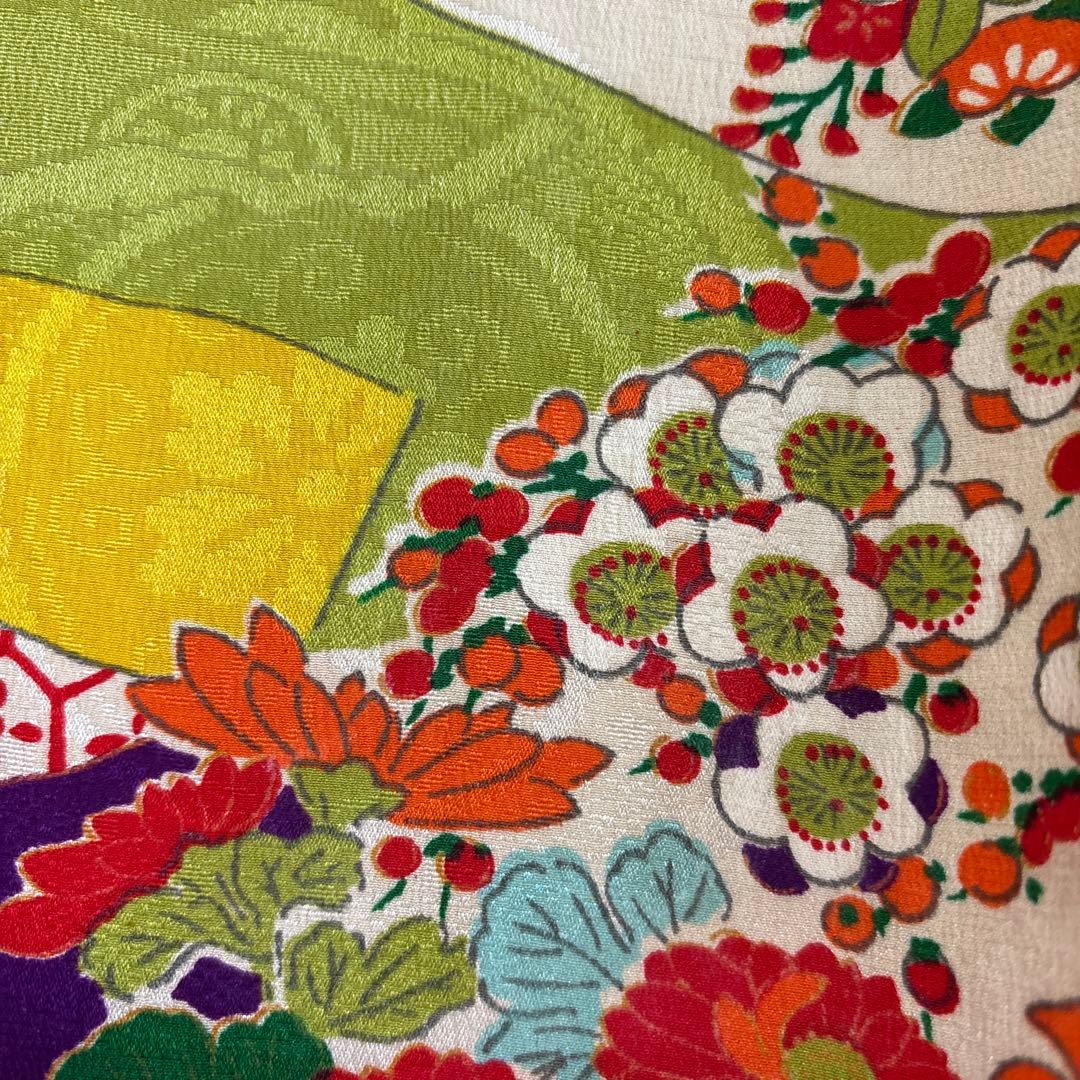 みさです。アンティーク　正絹七五三着物