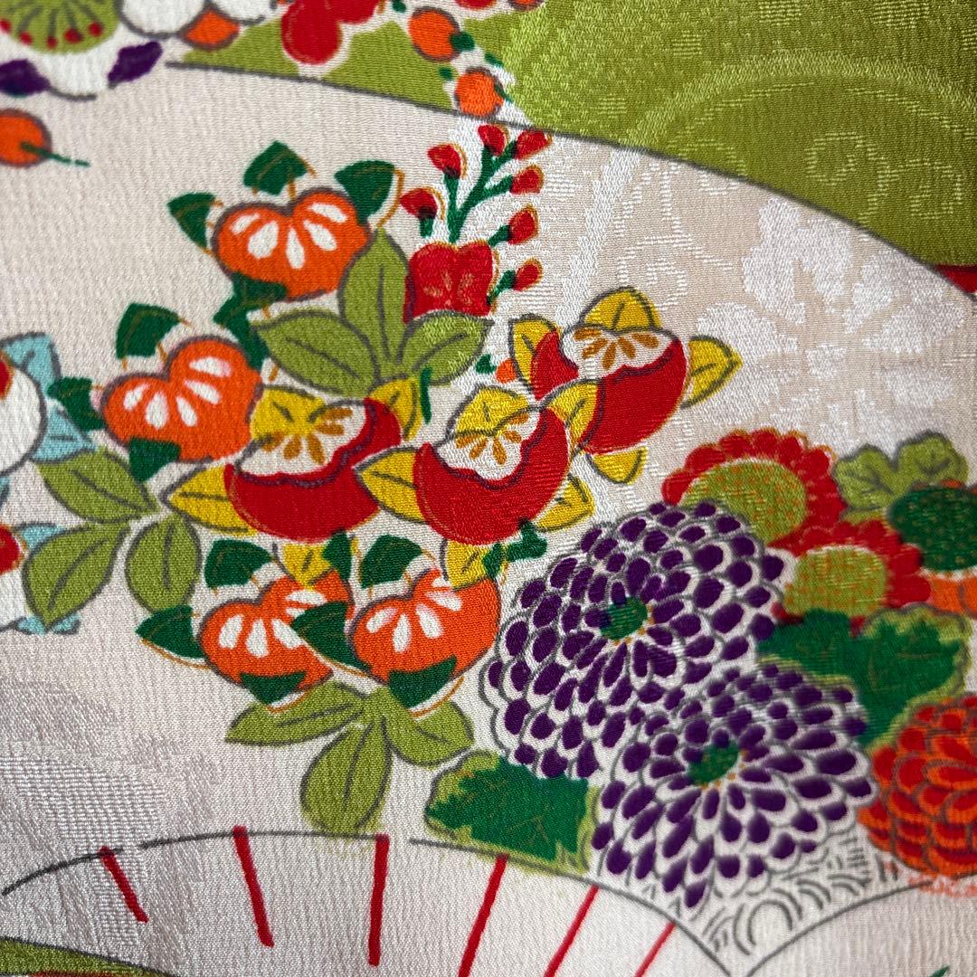 みさです。アンティーク　正絹七五三着物