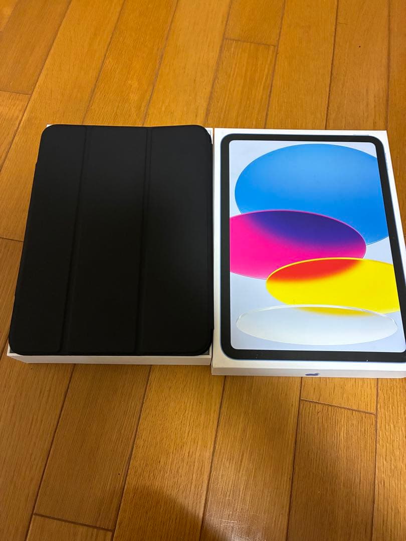 Apple iPad 10ブルー64GBwi-fi 本体 カバー付き