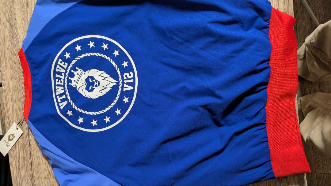 V TWELVE WARM SWEAT L ネイビー