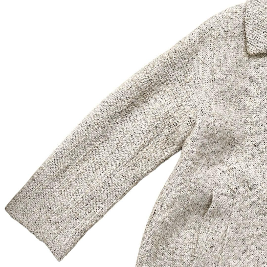 ジャーナルスタンダードレサージュ　ピュアウールブークレコート　ベージュグレー