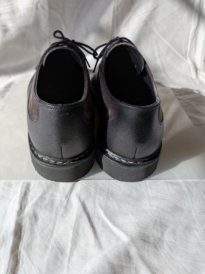 パラブーツ paraboot アヴィニョン avignon 黒 グレー コンビ