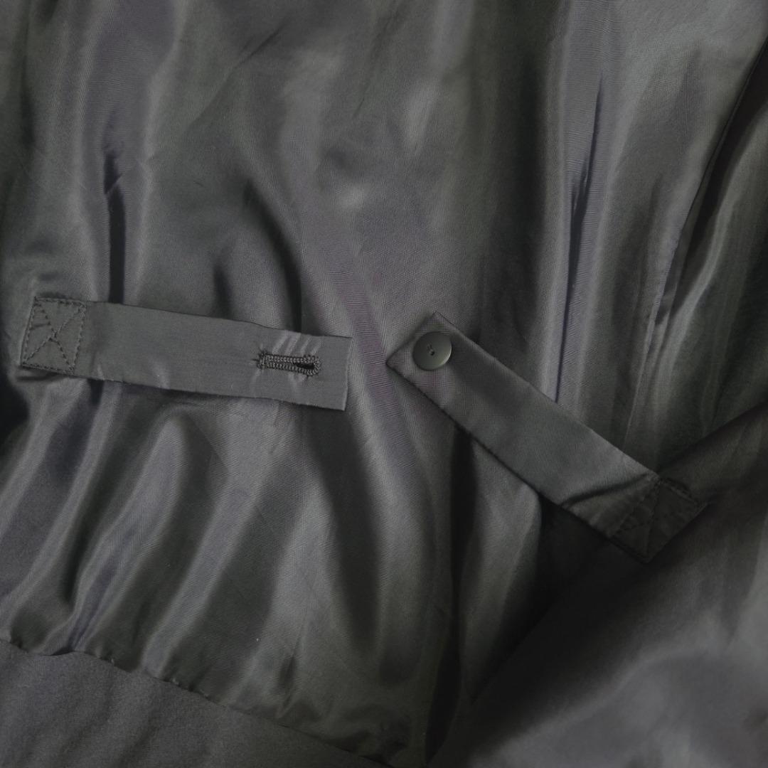 23区　MAGEE社　ヘリンボーンツイード　ポンチョ　アウター　グレー　44