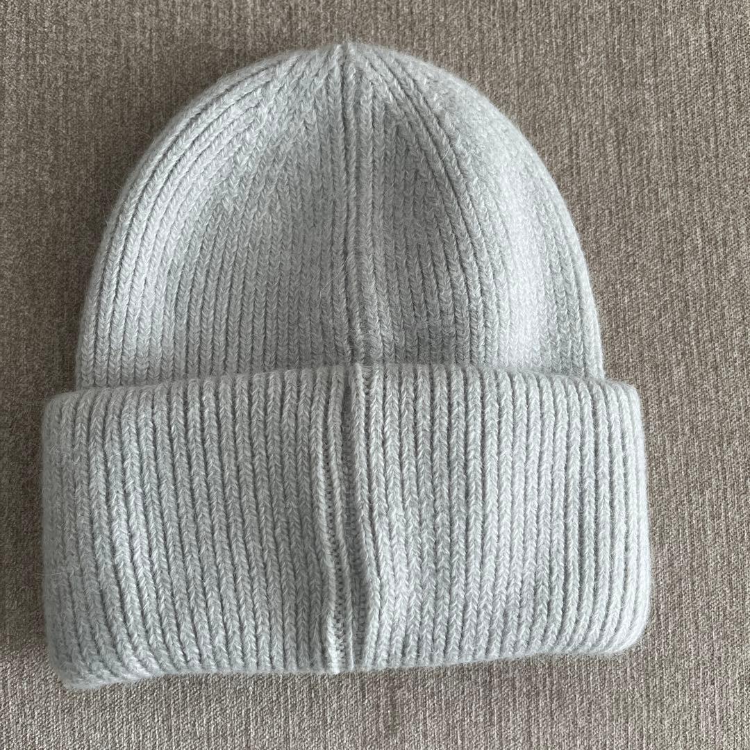 CELINE グレー ニット帽 ノベルティ
