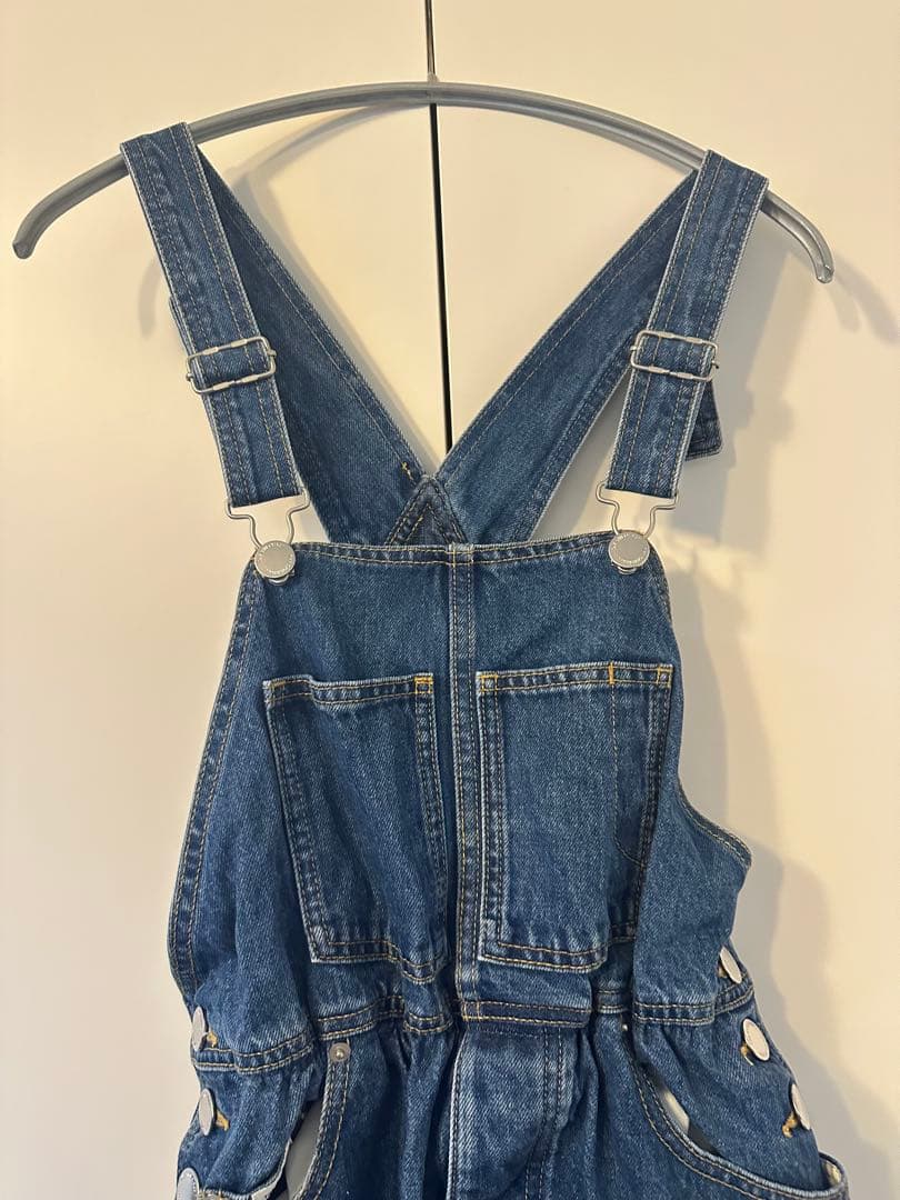 THE SHISHIKUI デニムジャンプスーツ インディゴ