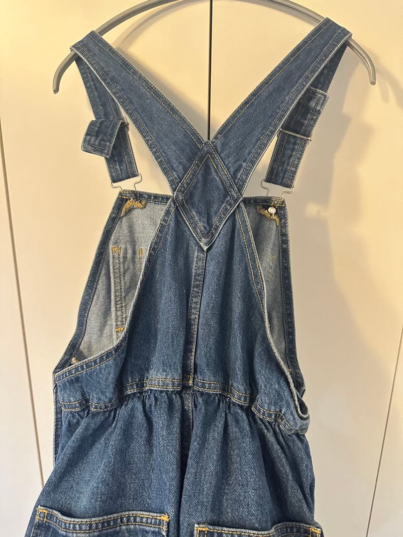 THE SHISHIKUI デニムジャンプスーツ インディゴ