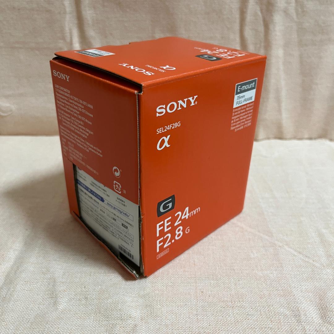 SONY SEL24F28G FE 24mm F2.8 G 単焦点レンズ