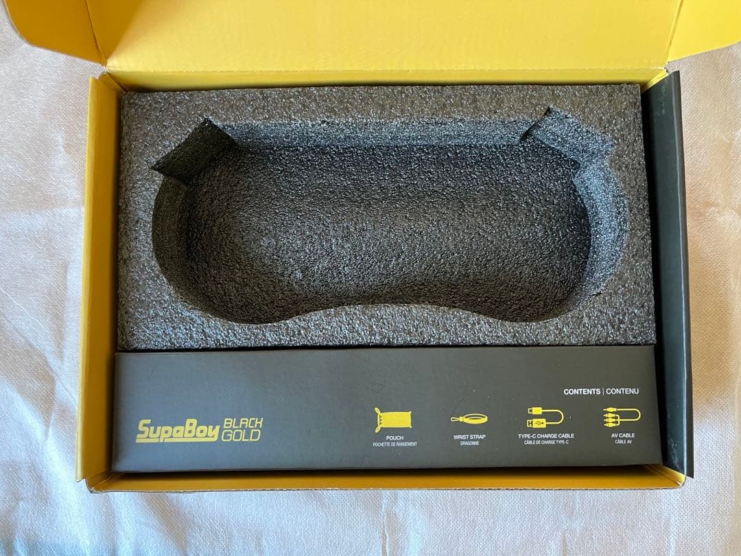 SupaBoy Black Gold ポータブルゲーム機