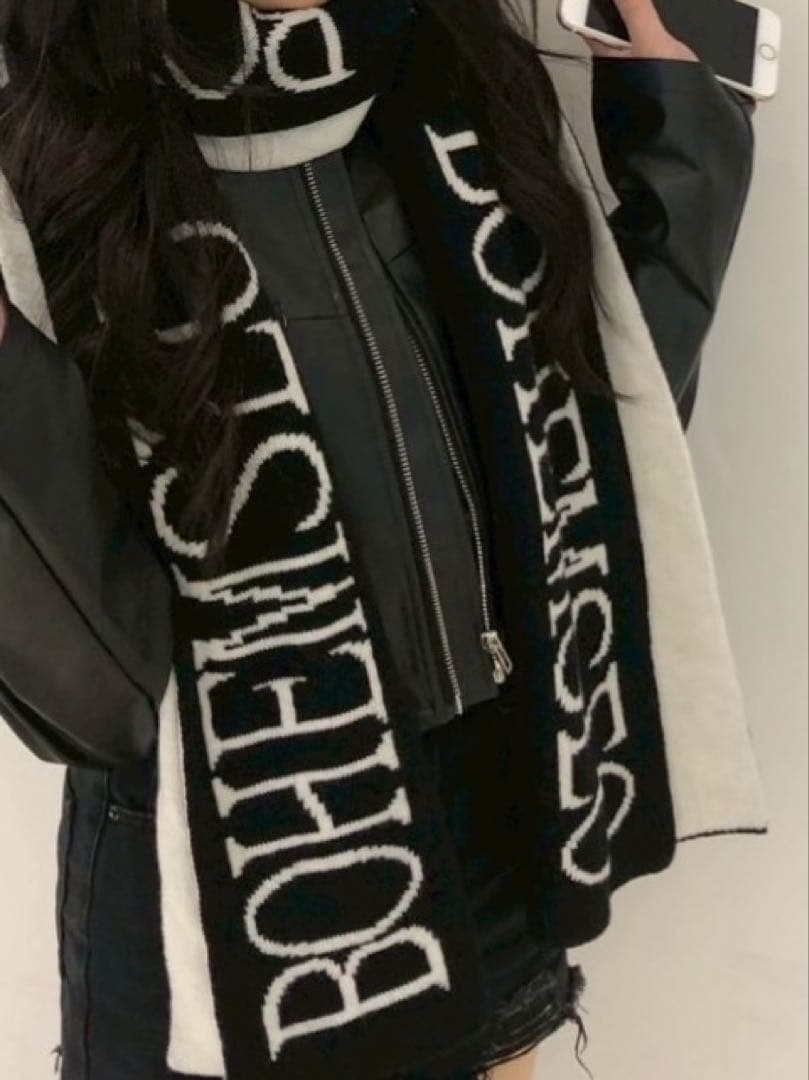 bohemseo マフラー シズニルック 韓国