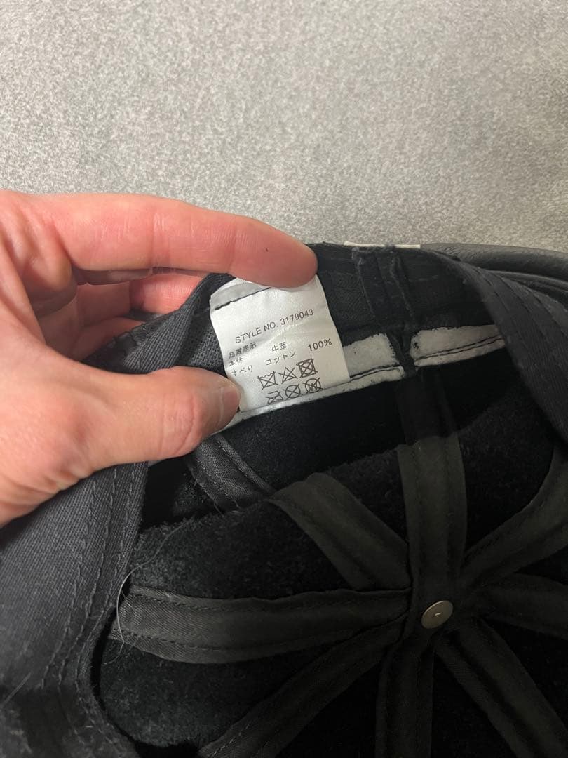 SCHOTT BROS. ブラックキャスケット