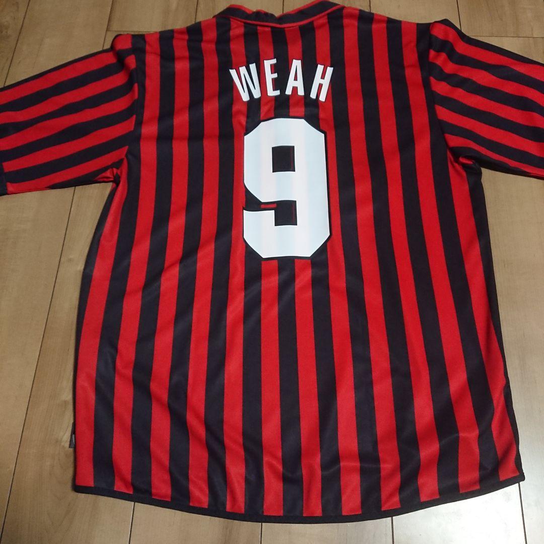 99-00 ACミラン 100周年 インポートL ウェア 9 アフリカ リベリア