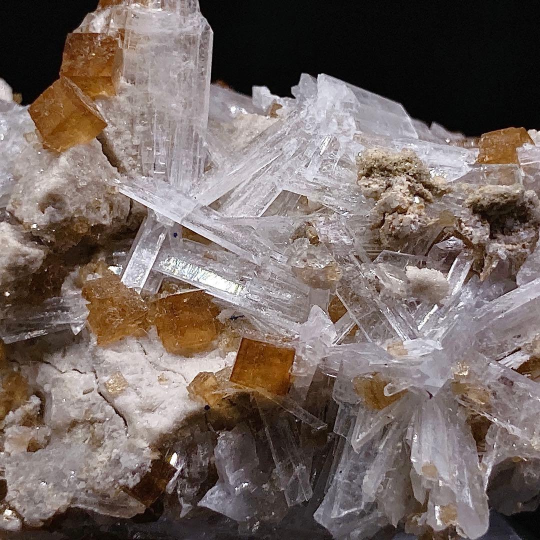 k*.様 『クレイセンター』　フローライト&セレスタイト　蛍石　原石　鉱物標本