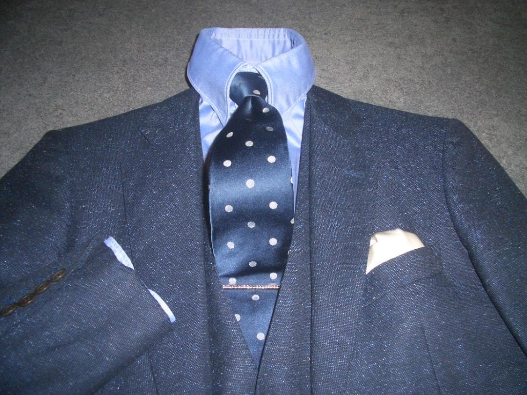 19万円 ビームス 最高級 3ピーススーツ セットアップ BEAMS 42 S