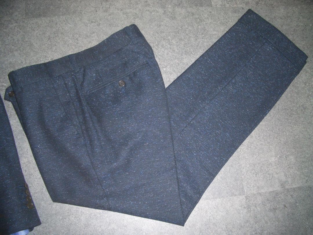 19万円 ビームス 最高級 3ピーススーツ セットアップ BEAMS 42 S