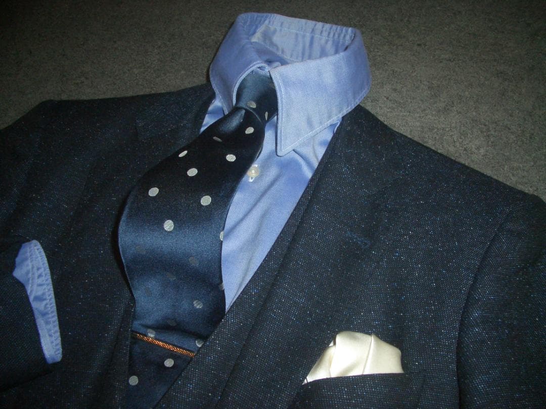 19万円 ビームス 最高級 3ピーススーツ セットアップ BEAMS 42 S