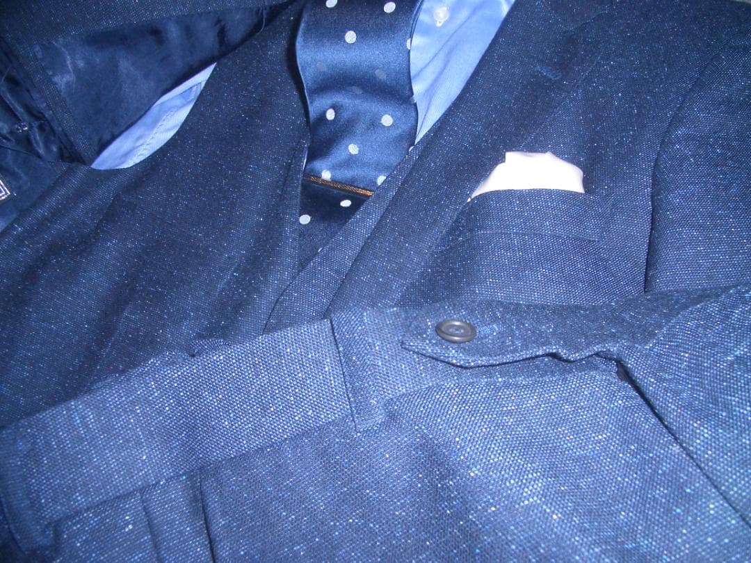 19万円 ビームス 最高級 3ピーススーツ セットアップ BEAMS 42 S