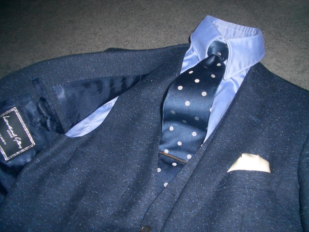 19万円 ビームス 最高級 3ピーススーツ セットアップ BEAMS 42 S