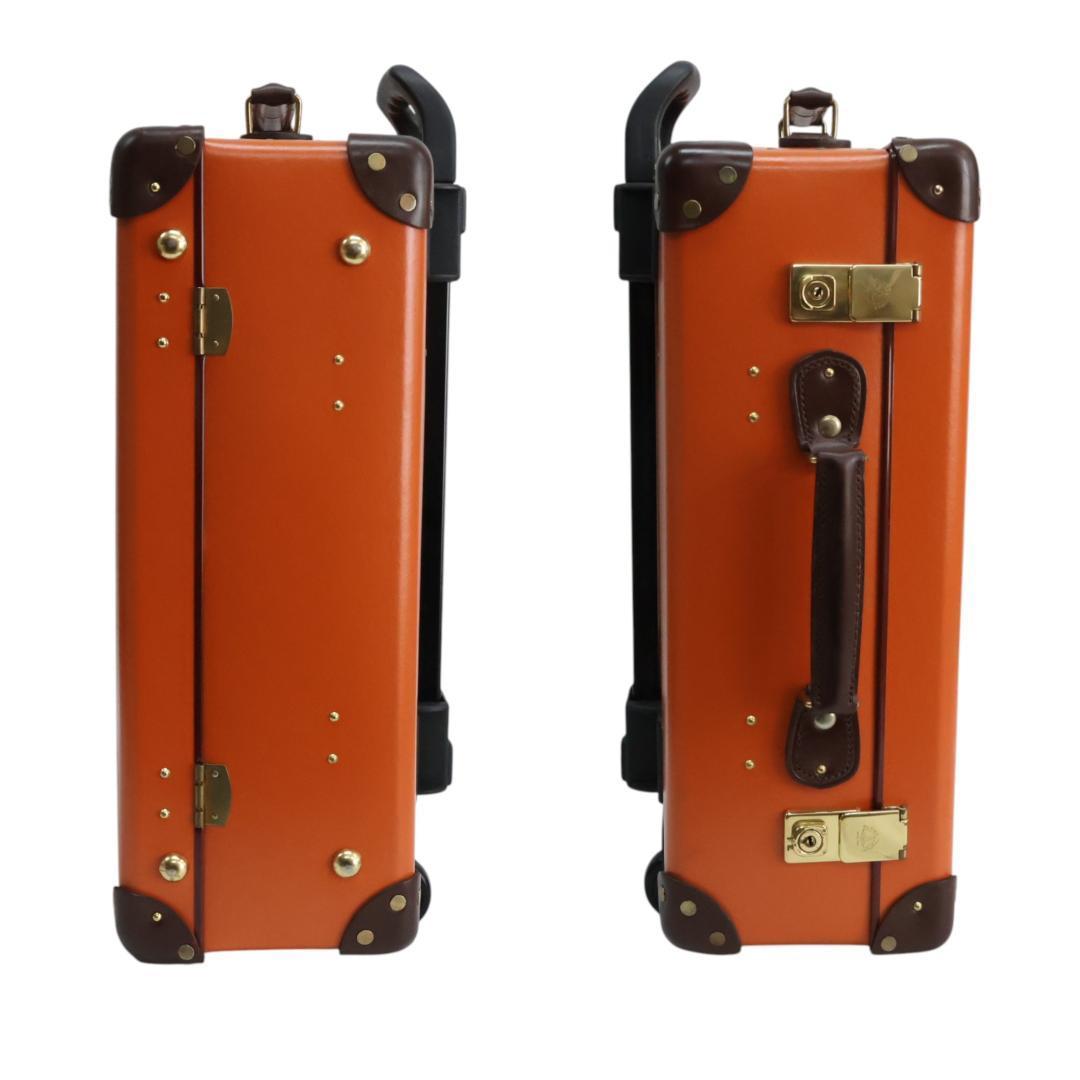 美品 グローブトロッター センテナリー キャリー 2輪 スーツケース オレンジ