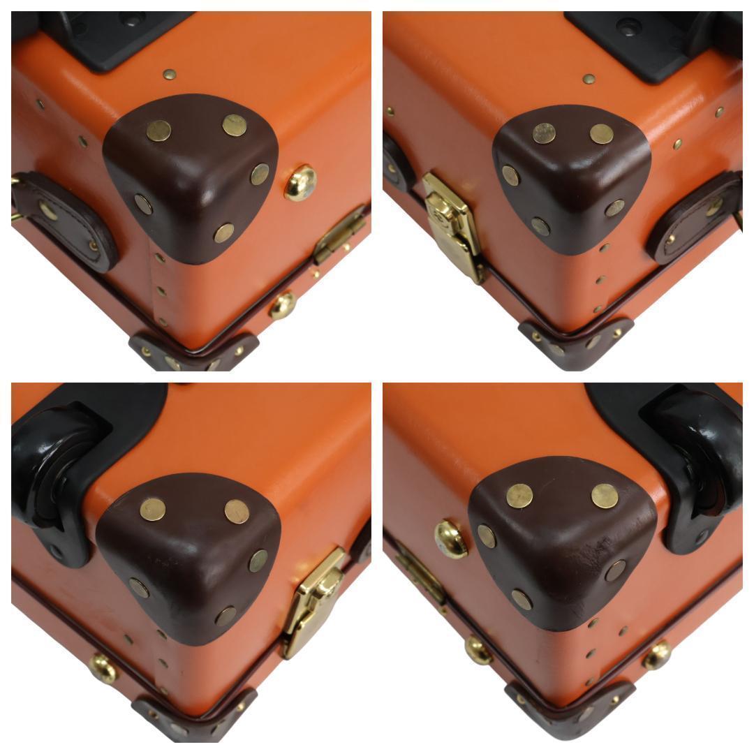 美品 グローブトロッター センテナリー キャリー 2輪 スーツケース オレンジ