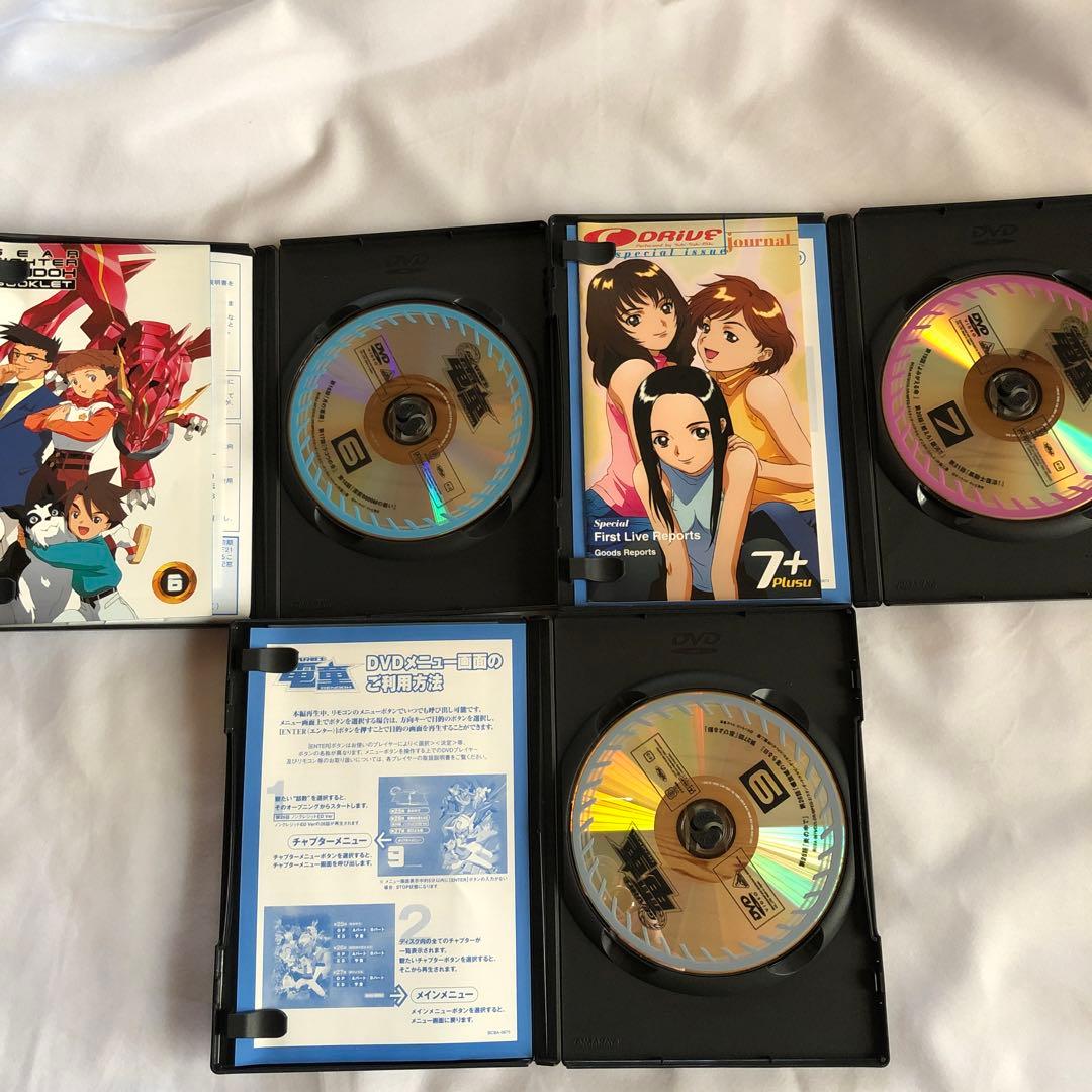 アニメ　GEAR戦士 電童(6)（7）（9）DVD ギアファイターデンドー