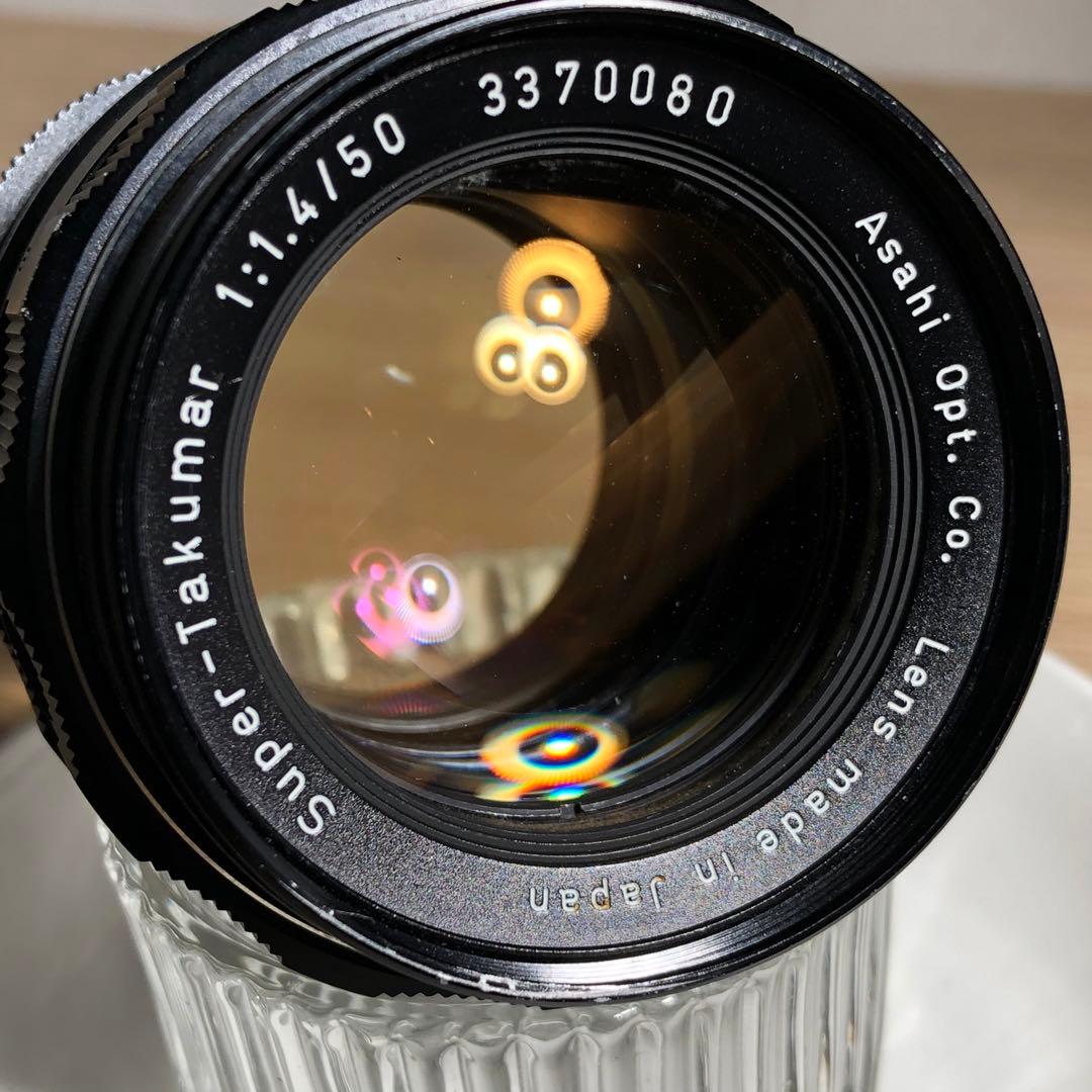 PENTAX SUPER TAKUMAR 50mm f1.4 m42マウント