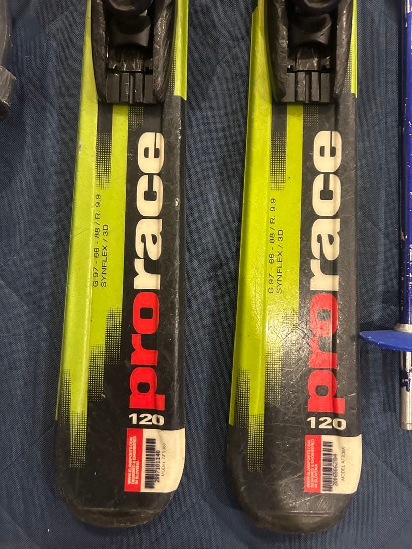 120 130 子供 スキーセット ジュニアスキー エラン elan