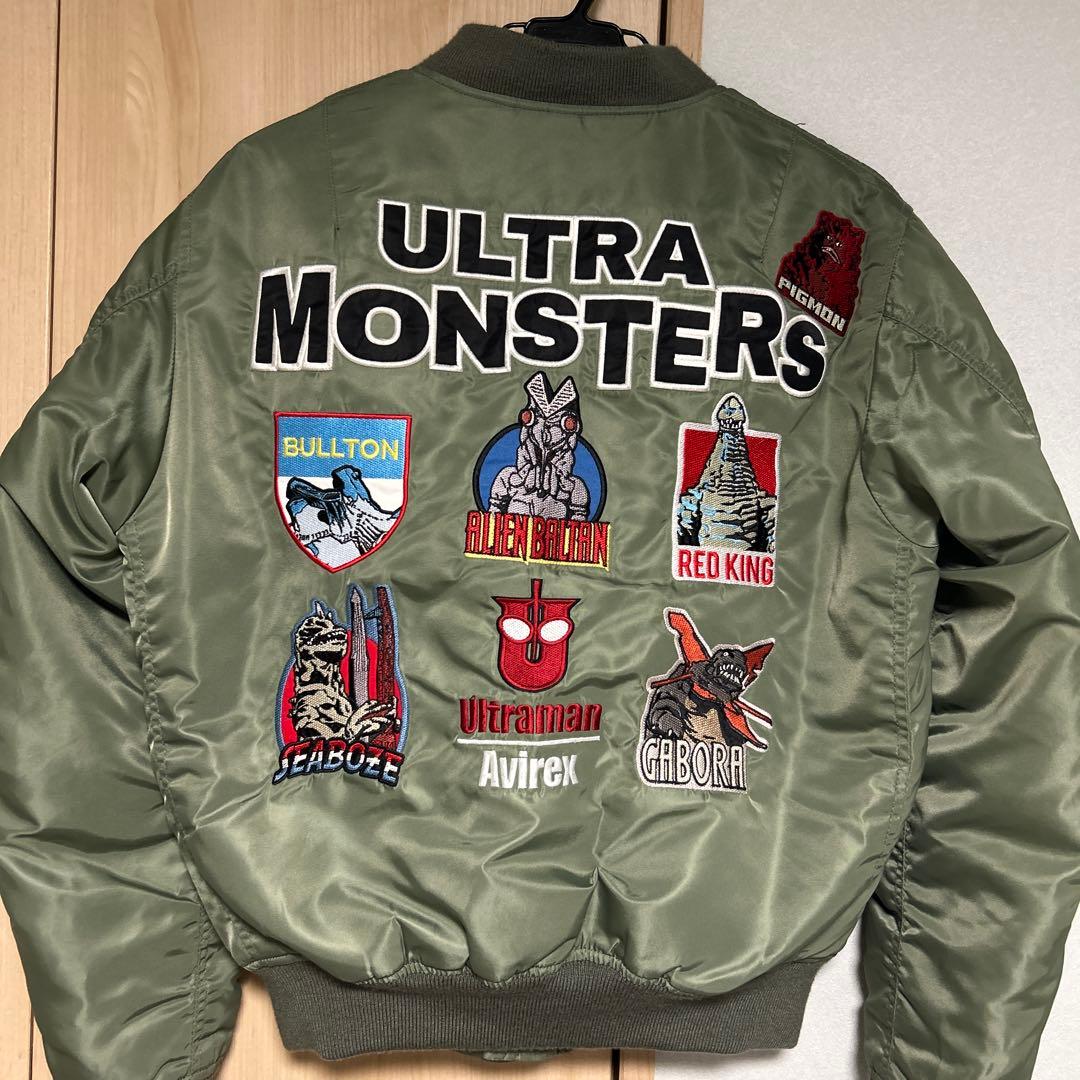 Avirex MA-1ジャケット ULTRA MONSTERS