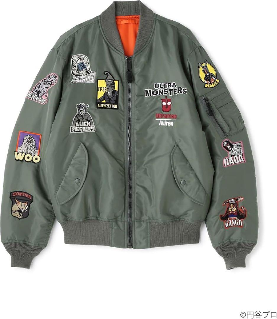 Avirex MA-1ジャケット ULTRA MONSTERS