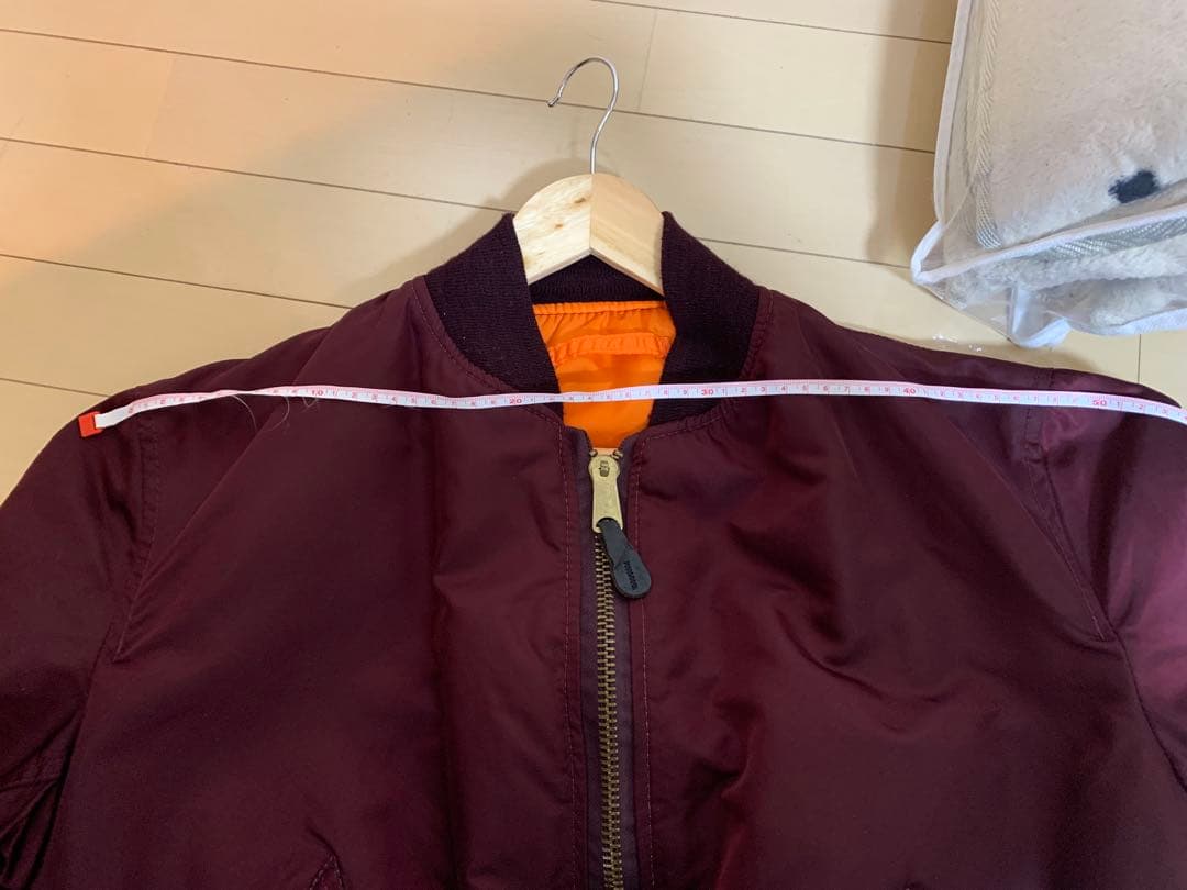 80s USA製 ALPHA MA-1 フライトジャケット サイズL