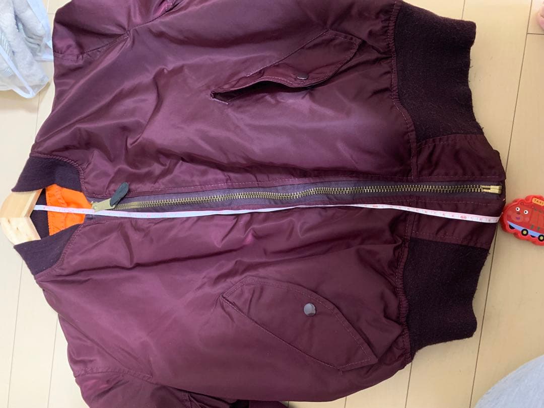 80s USA製 ALPHA MA-1 フライトジャケット サイズL