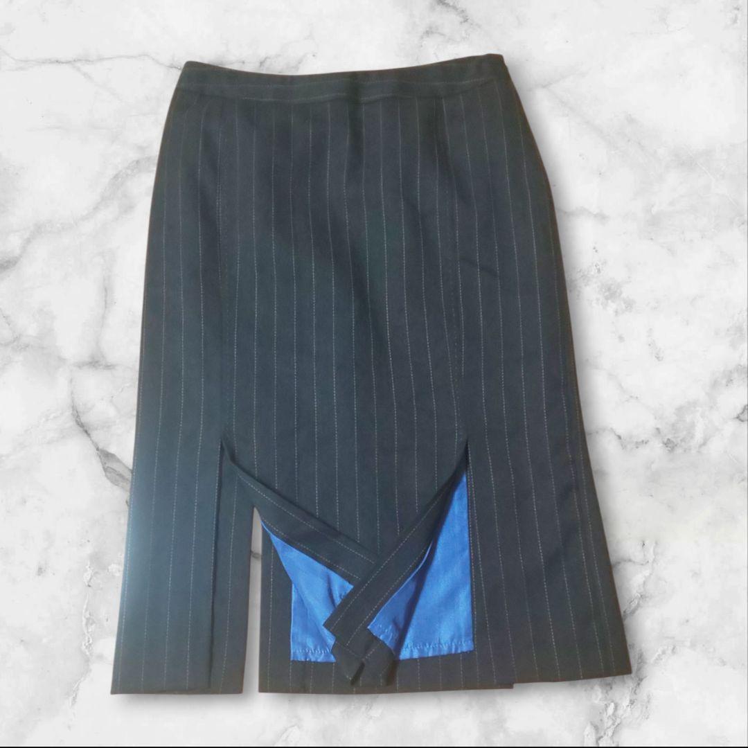 PS Paul Smith スカートスーツ ウール セットアップ ストライプ