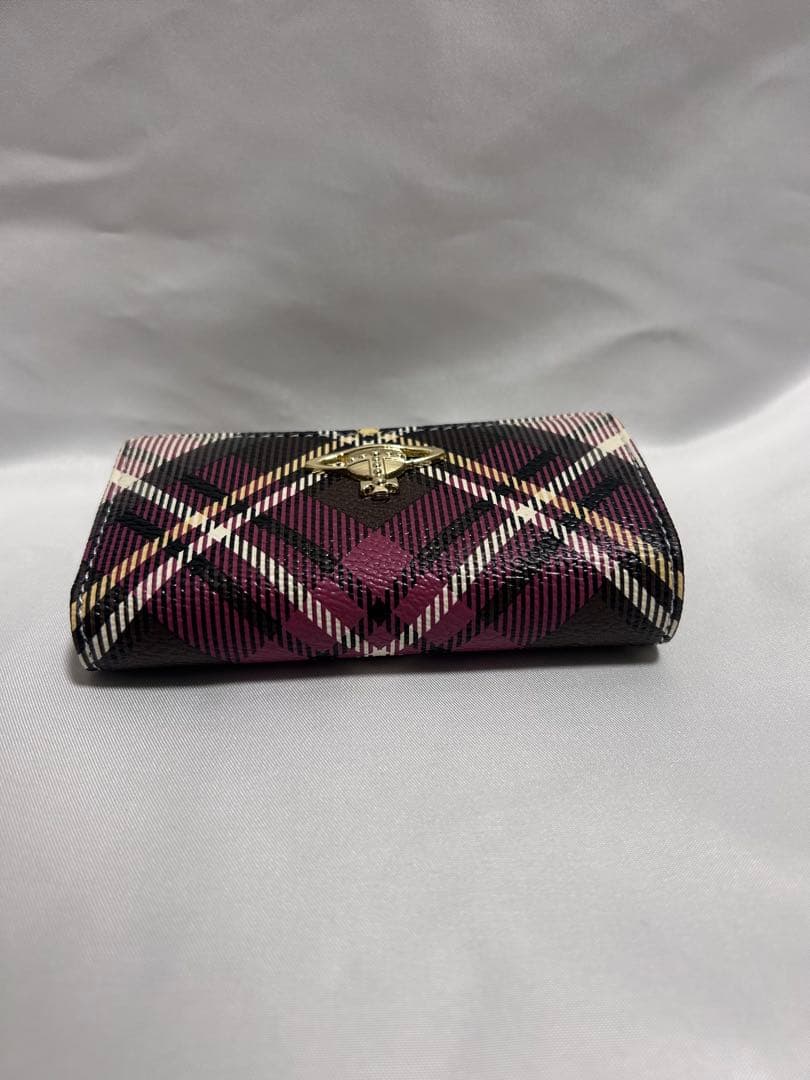 Vivienne Westwood チェック柄キーケース