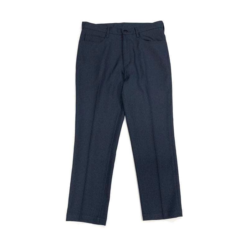 MR.OLIVE レトロポリエステル ダブル ジャケット スタプレパンツ 上下