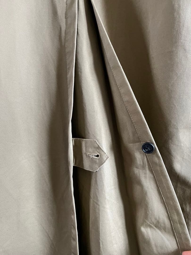 美品　アーバンリサーチ　 ダブルブレスト トレンチコート　ロングコート　コットン