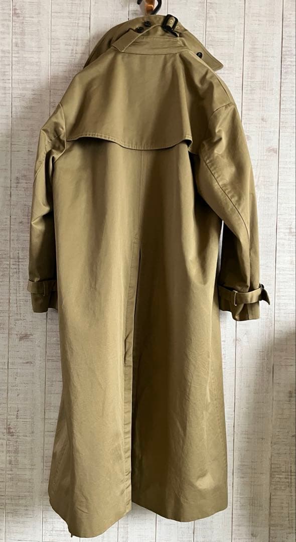 美品　アーバンリサーチ　 ダブルブレスト トレンチコート　ロングコート　コットン