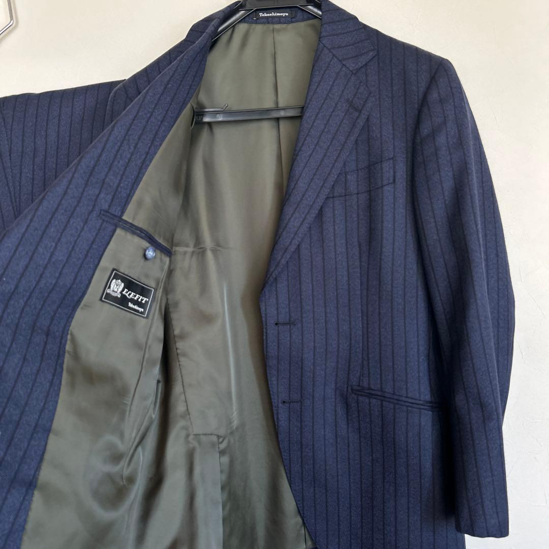 高島屋 Takashimaya メンズオーダースーツ ELEFIT ネイビー