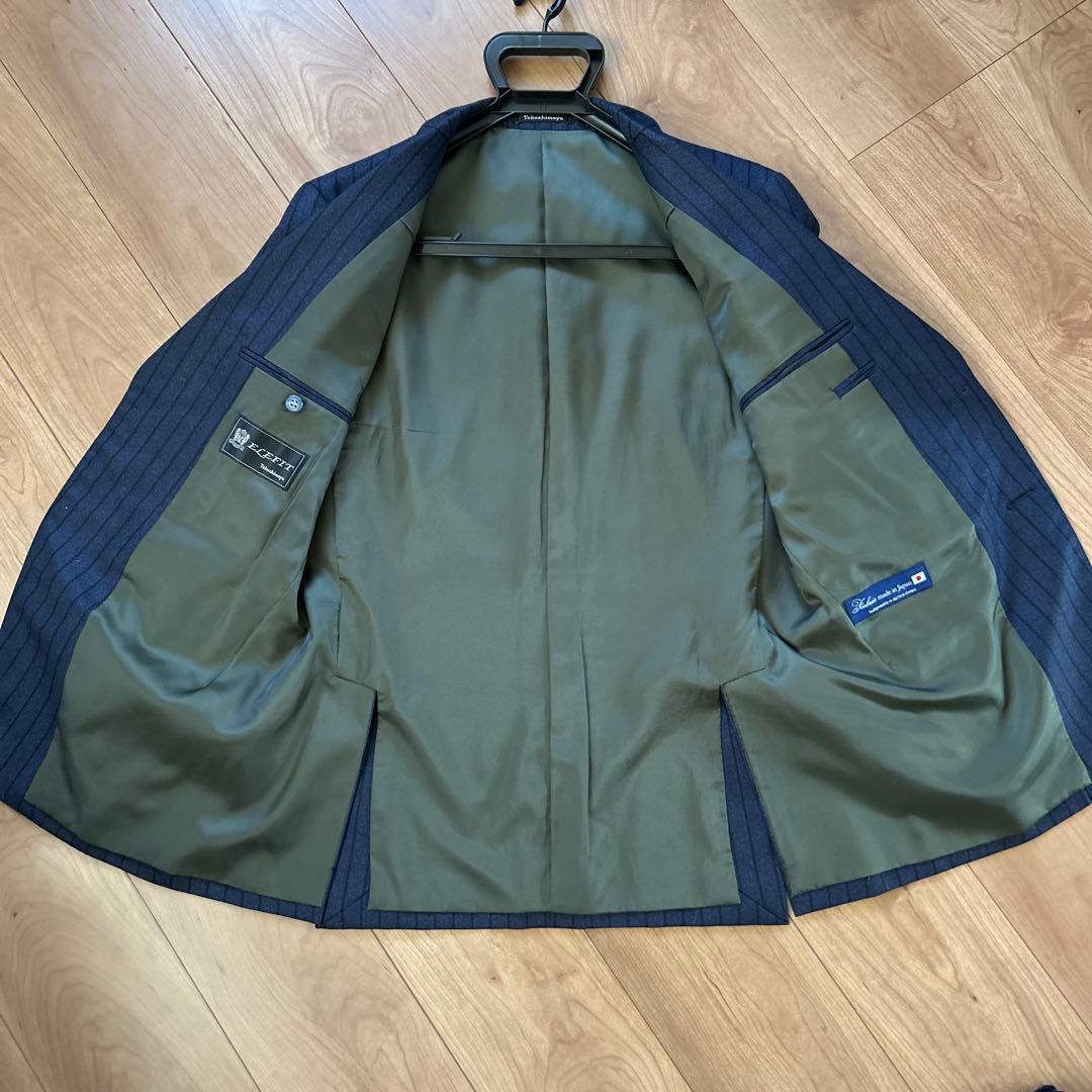 高島屋 Takashimaya メンズオーダースーツ ELEFIT ネイビー