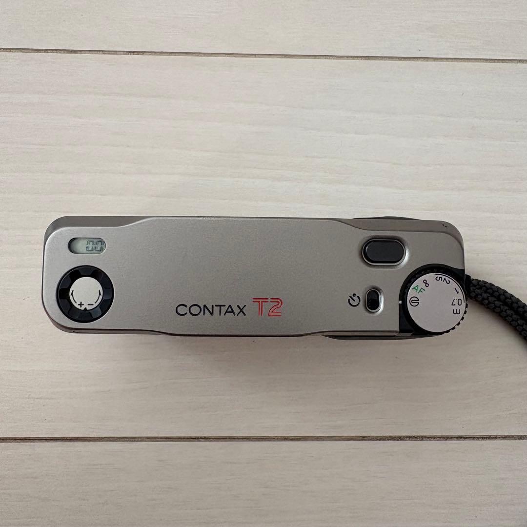 CONTAX T2 DATABACK チタンシルバー　コンタックス　作例あり
