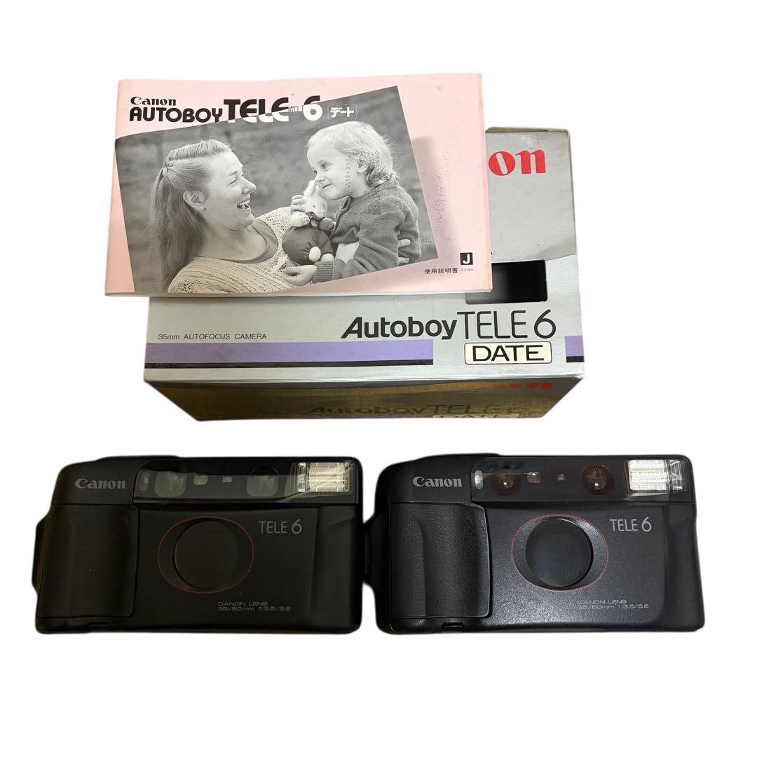 CANON Autoboy TELE6 ✖️2台 1台箱付き