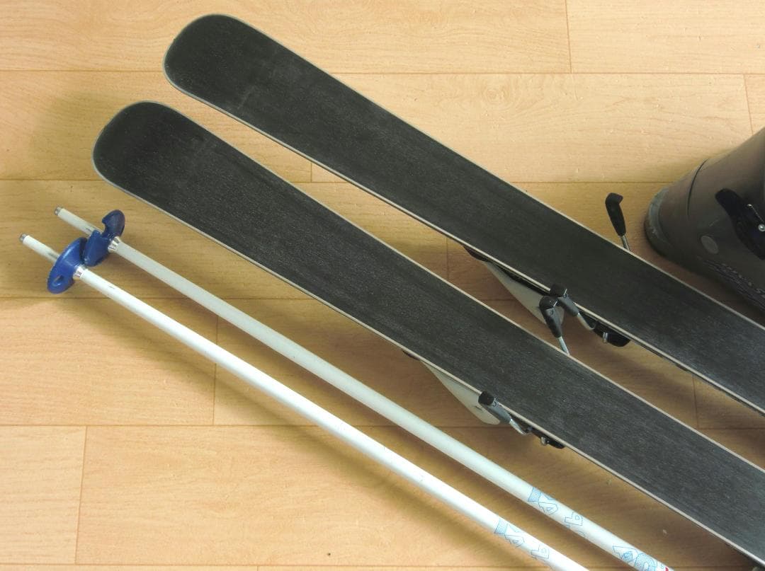 ■■送料無料■KAZAMA＋Hart■子供用スキーセット■116/22■WAX■