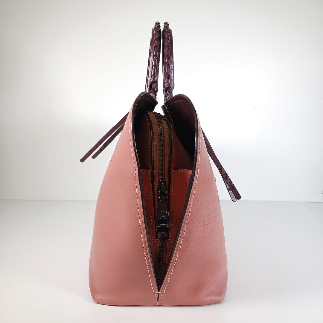 ✨美品✨コーチ ダコタ サッチェル ウィズ ウィップステッチハンドル 2way