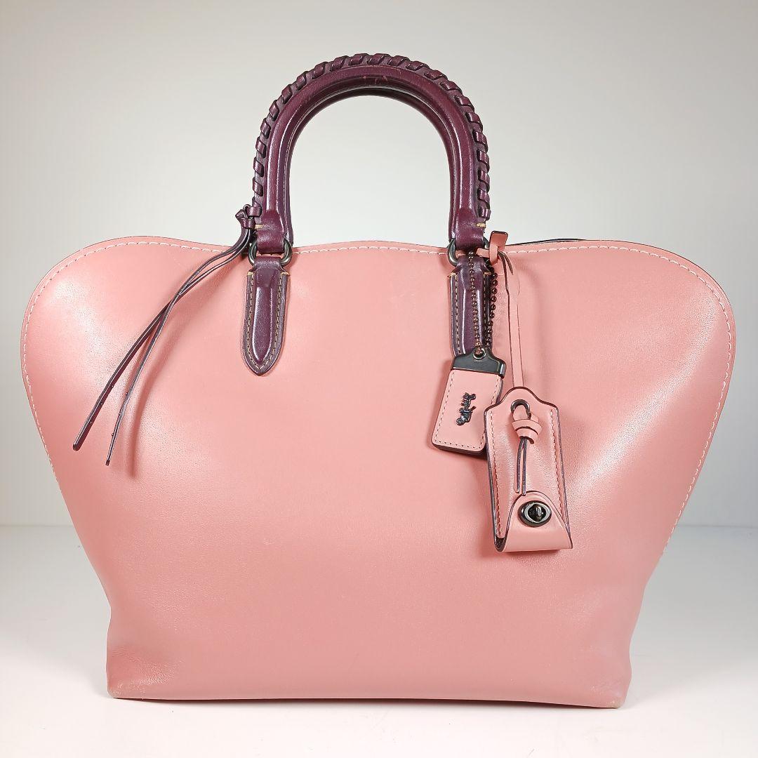 ✨美品✨コーチ ダコタ サッチェル ウィズ ウィップステッチハンドル 2way