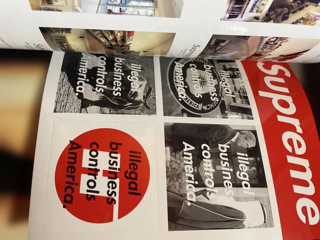 Supreme Book (2005 A/W) ステッカー付ムック本