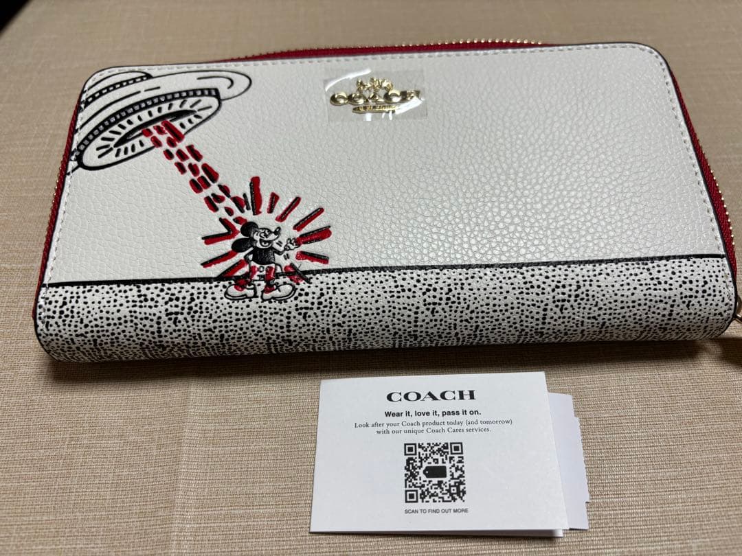 ♡限定品コーチ/COACHの長財布　新品・未使用　ミッキーマウスコラボ♡