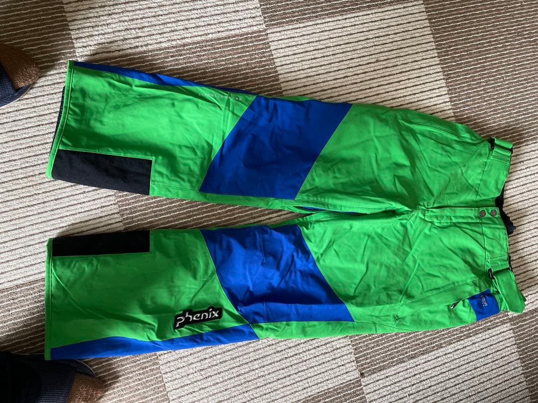 Phenix スキーウェア 緑/青